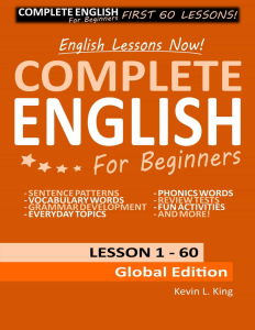 Rich Results on Google's SERP when searching for 'Complete English For Beginners First 60 Lessons Book'