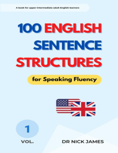 Rich Results on Google's SERP when searching for '100 English Sentence Structures Book'