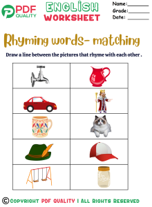 Rhyming with pictures