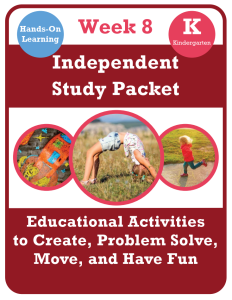 independent-study-packet-kindergarten-grade-week-8