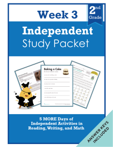 independent-study-packet-2nd-grade-week-3